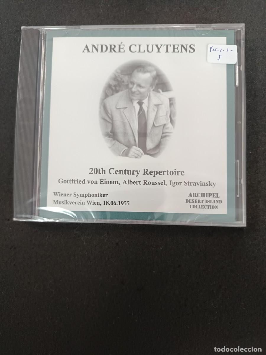 CDs de M&uacute;sica: ANDR&Eacute; CLUYTENS. 20TH. CENTURY REPERTOIRE. GOTTFRIED VON EINEM, ALBERT ROUSSEL, IGOR STRAVINSKY