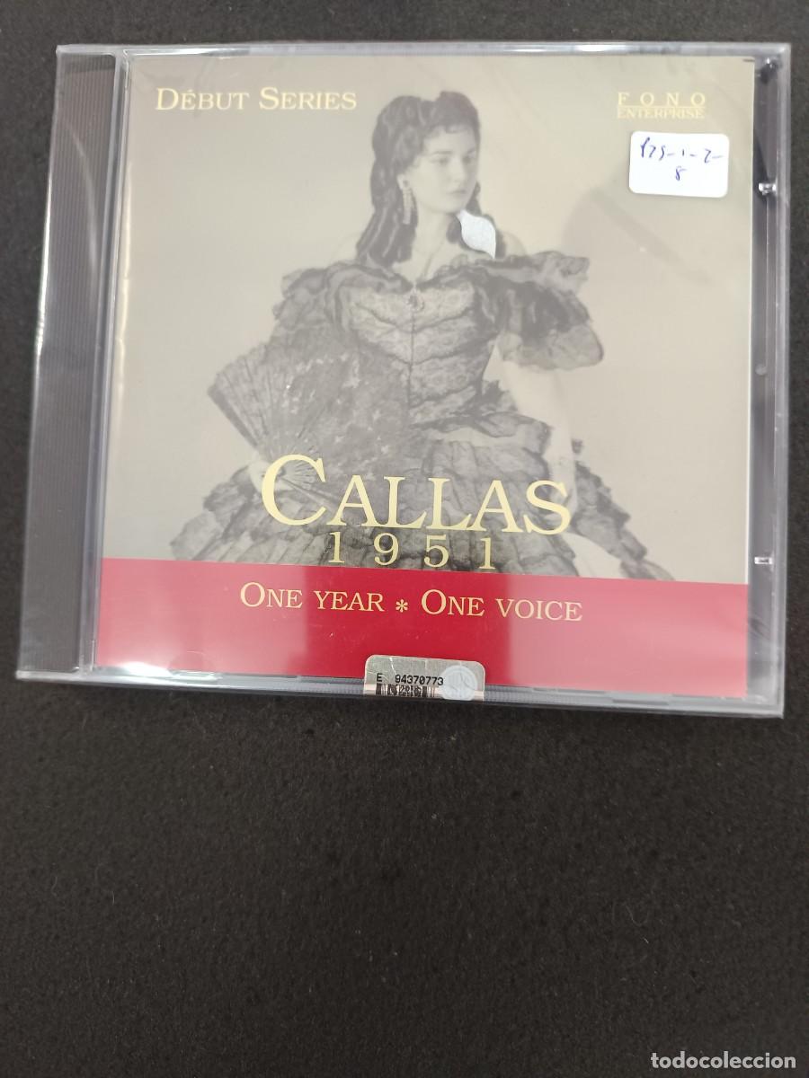 CDs de M&uacute;sica: CALLAS 1951. ONE YEAR. ONE VOICE. D&Eacute;BUT SERIES