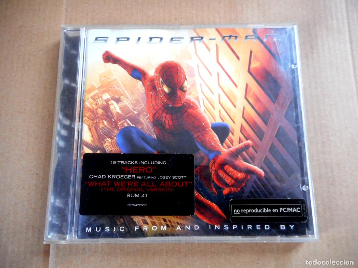 CDs de M&uacute;sica: CD MUSIC FROM SPIDER-MAN (SONY-2002) VARIOS ARTISTAS