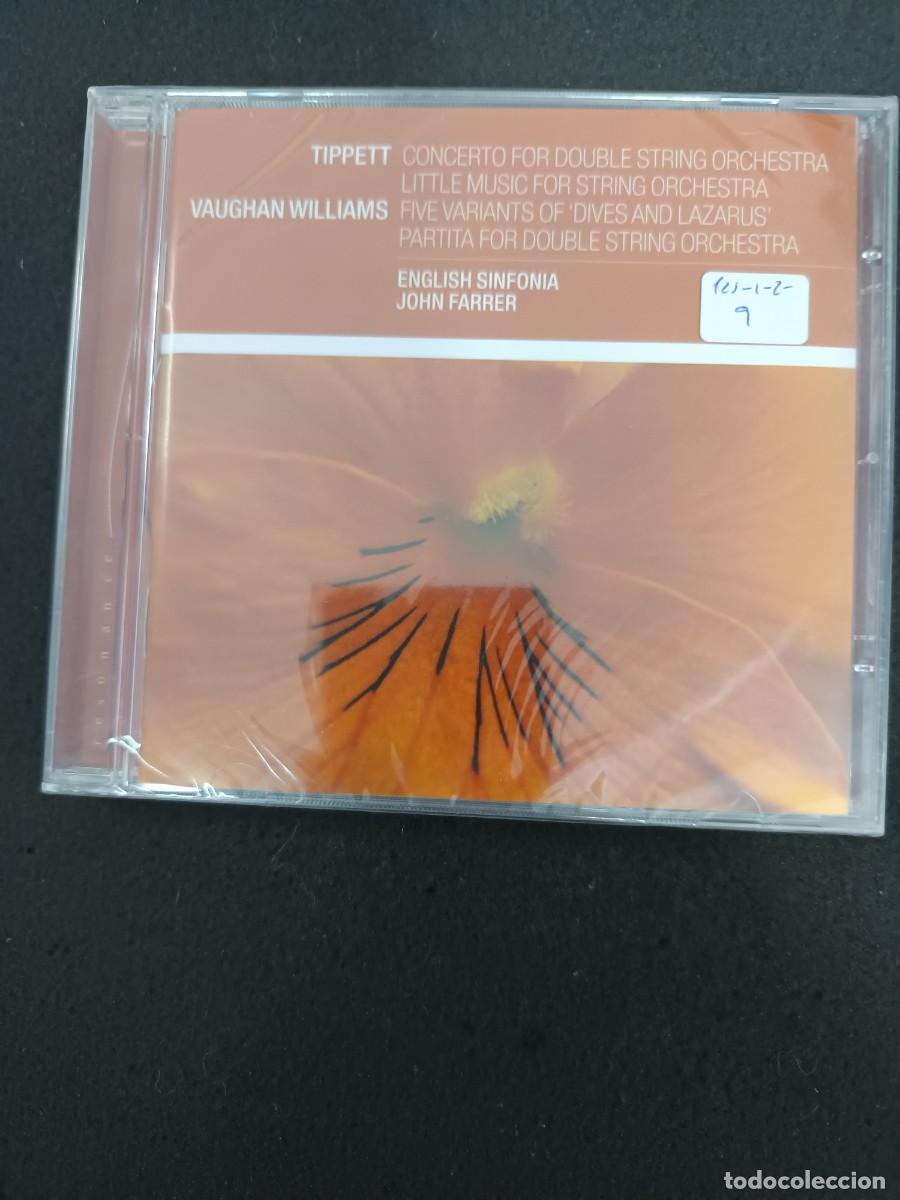 CDs de M&uacute;sica: TIPPET / VAUGHAN WILLIAMS. ENGLISH SINFONIA. JOHN FARRER
