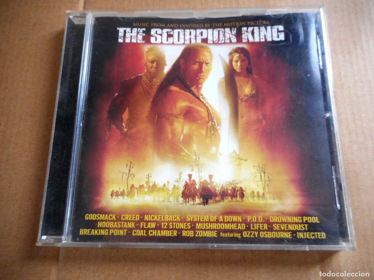 CDs de M&uacute;sica: CD MUSIC FROM THE SCORPION KING (UNIVERSAL- 2002) VARIOS ARTISTAS
