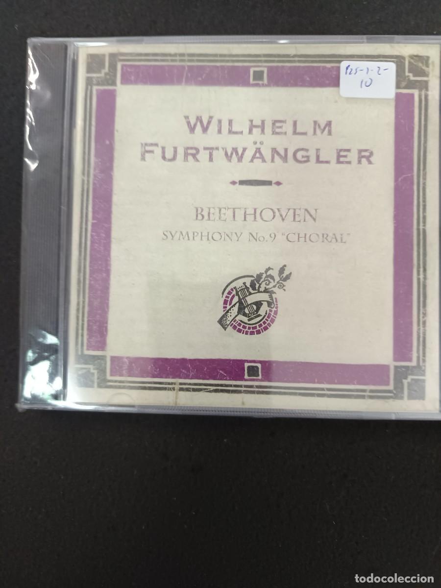 CDs de M&uacute;sica: WILHELM FURTW&Auml;NGLER. BEETHOVEN. SYMPHONY N&ordm; 9 CHORAL. LIVE RECORDING BERLIN 22.03.1942