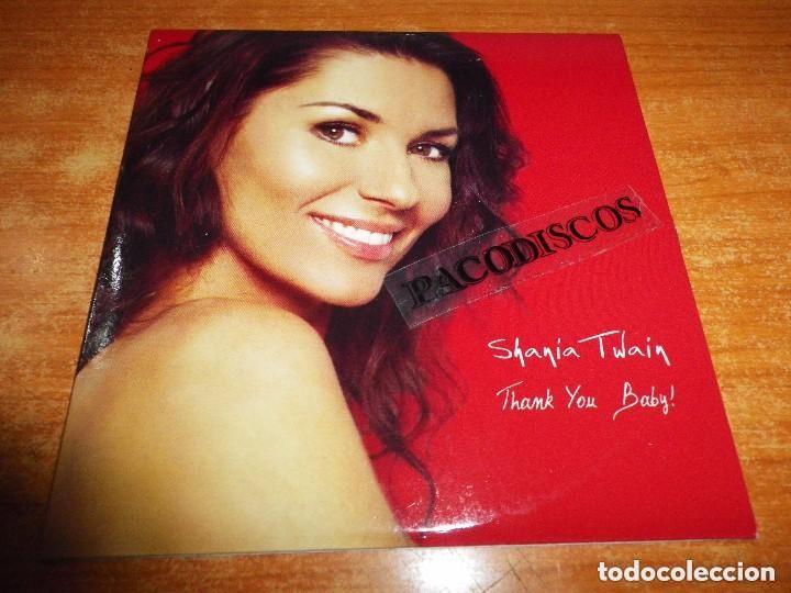 CDs de M&uacute;sica: SHANIA TWAIN Thank you baby CD SINGLE PROMO CARTON ESPA&Ntilde;A CONTIENE 1 TEMA