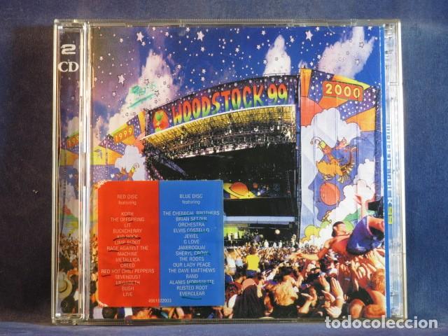 CDs de m&uacute;sica: VARIOUS &ndash; WOODSTOCK 99 - 2 CD - Foto 1
