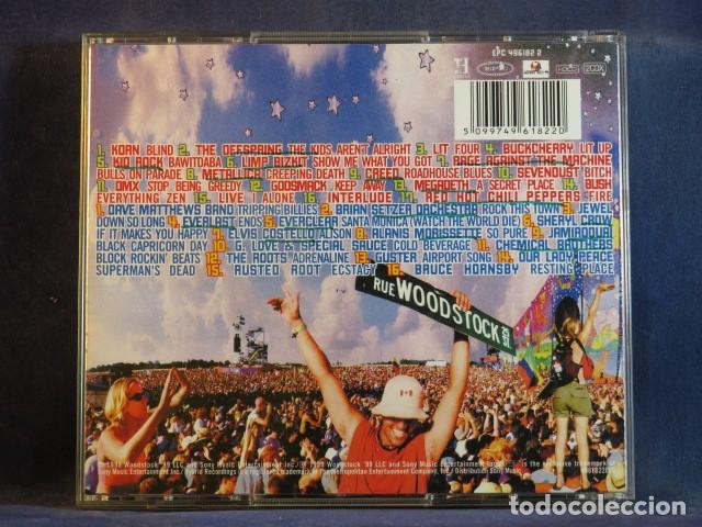 CDs de m&uacute;sica: VARIOUS &ndash; WOODSTOCK 99 - 2 CD - Foto 2