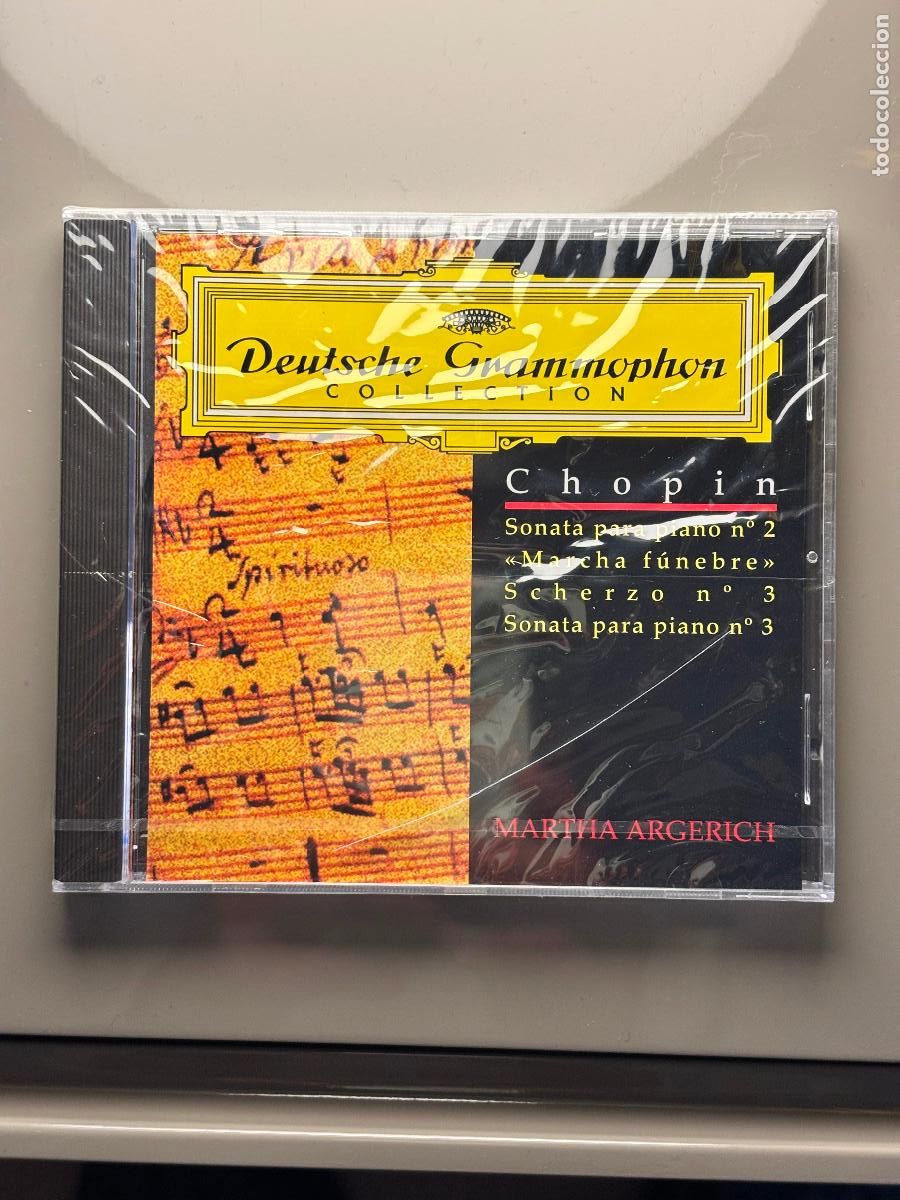 CDs de M&uacute;sica: CD CHOPIN, MARTHA ARGERICH, DEUSTSCHE GRAMMOPHON, ALTAYA, 1999, NUEVO SELLADO