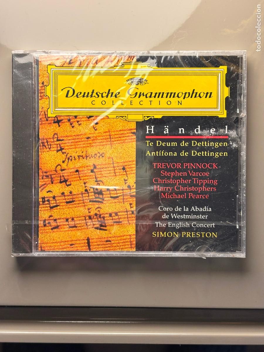 CDs de M&uacute;sica: CD, H&Auml;NDEL, THE ENGLISH CONCERT, DEUSTSCHE GRAMMOPHON, ALTAYA, 1999, NUEVO SELLADO