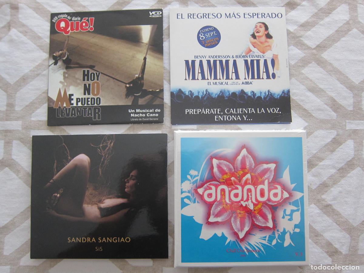 CDs de M&uacute;sica: PACK CDS M&Uacute;SICA - MAMMA M&Iacute;A, SANDRA SANGIAO, ANANDA, HOY NO ME PUEDO LEVANTAR. 4 CD. M&Uacute;SICA
