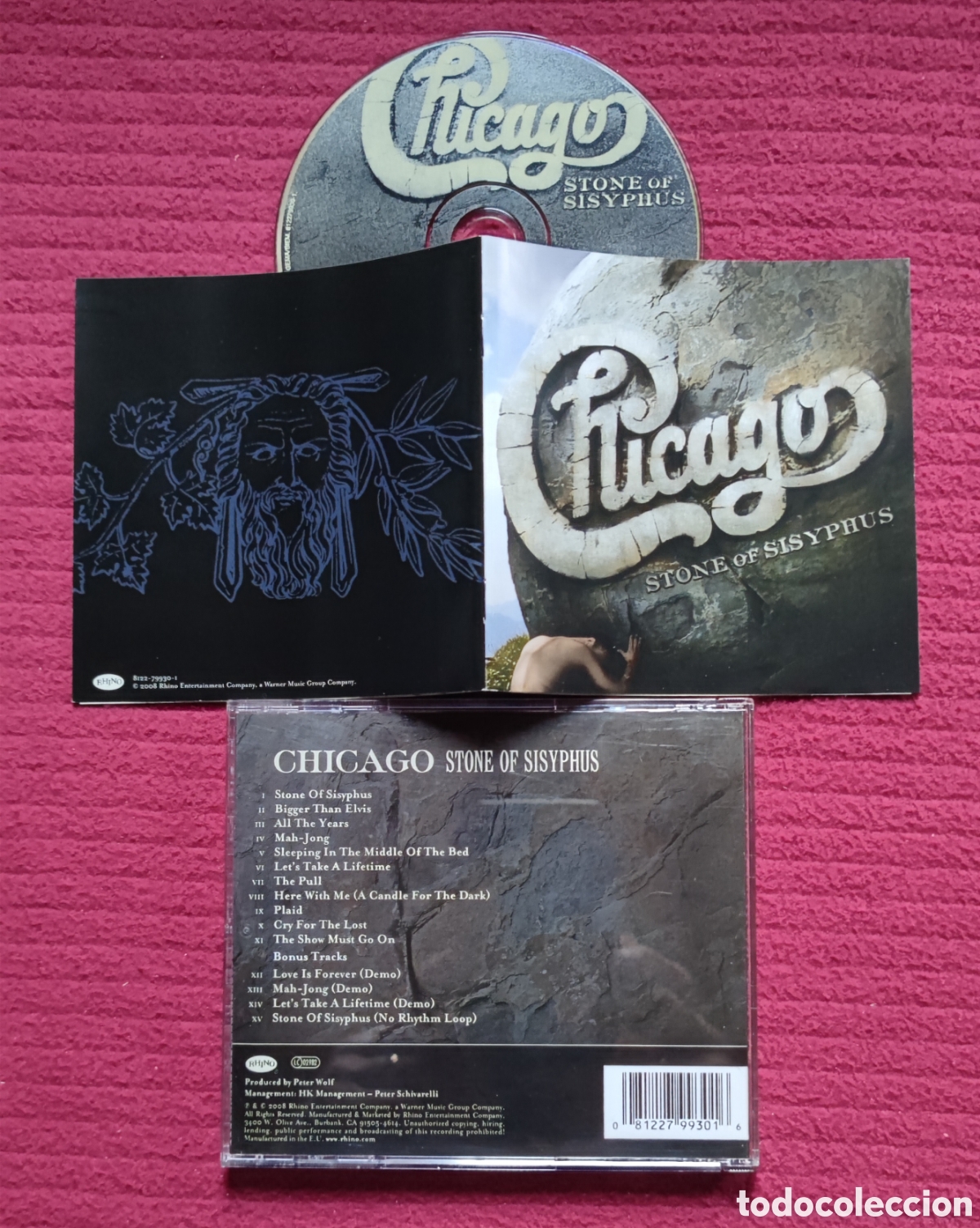 CDs de M&uacute;sica: CHICAGO: Stone Of Sisyphus. Cd Aor West Coast, 2008 Rhino Records. Muy raro.