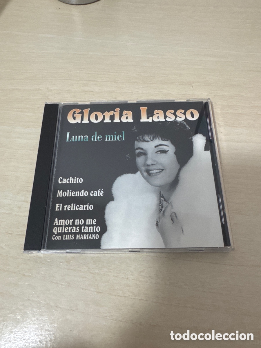 CDs de M&uacute;sica: CD GLORIA LASSO LUNA DE MIEL 1995