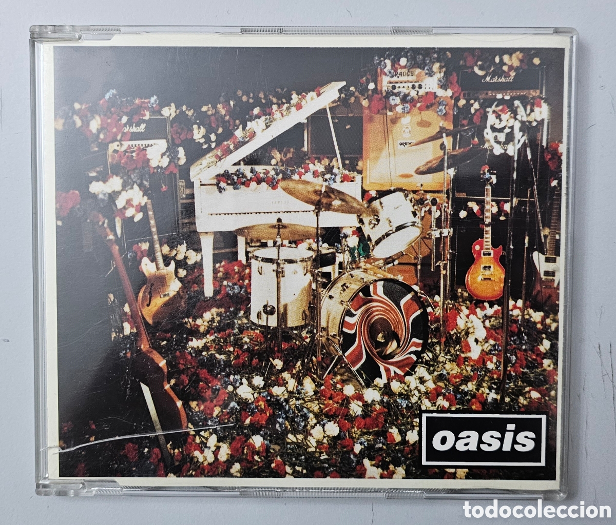 CDs de M&uacute;sica: CD OASIS&nbsp;- Don't look back in anger (Europa - Helter Skelter - 1996) Maxi-Singe 4-Temas BRITPOP