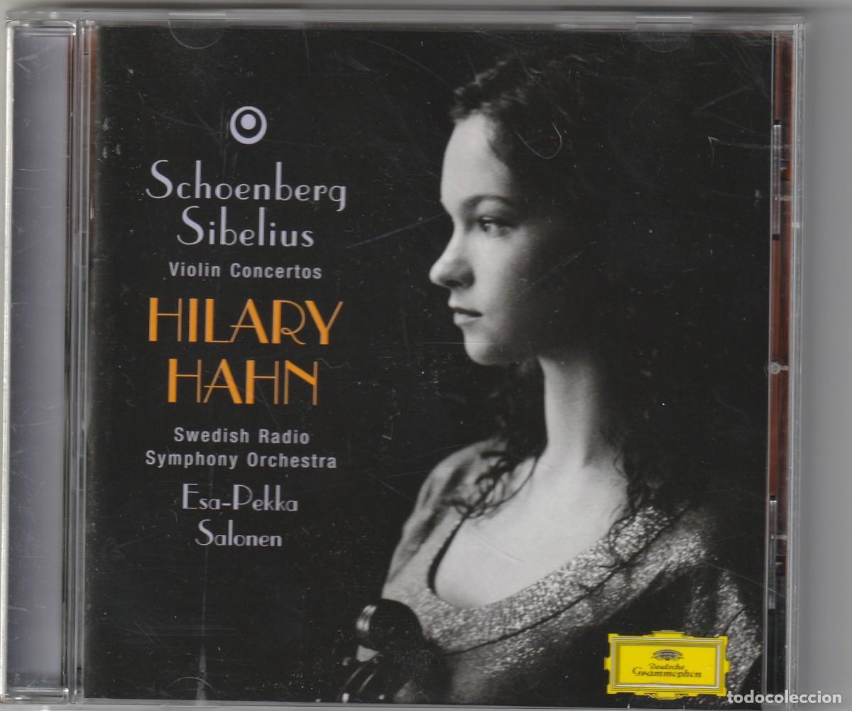 CDs de M&uacute;sica: SCHOENBERG &middot; SIBELIUS - VIOLIN CONCERTOS (CD DGG 2008) HILARY HAHN