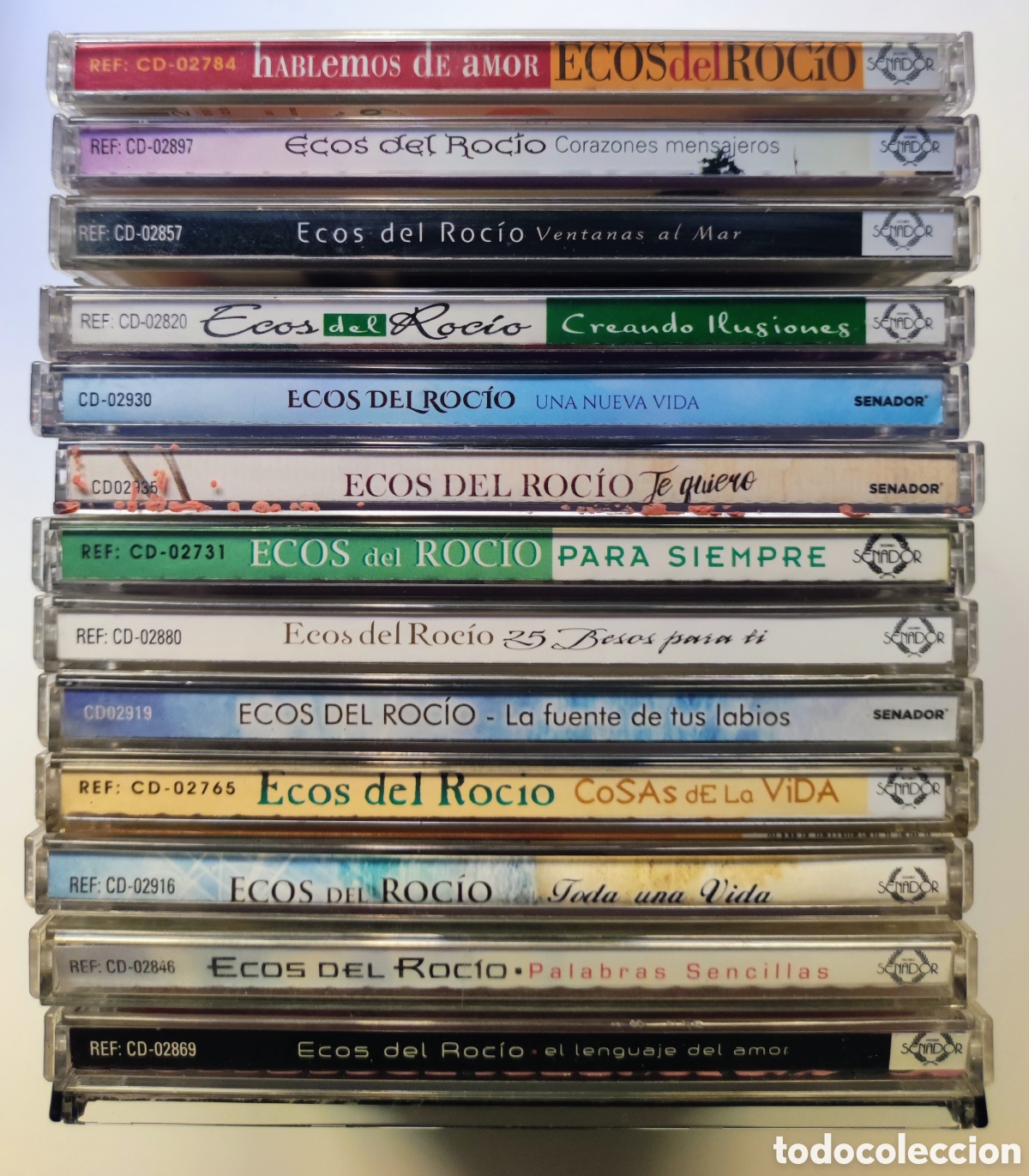 CDs de M&uacute;sica: 14 CD - ECOS DEL ROC&Iacute;O / DISCOS EN MUY BUEN ESTADO - VER FOTOS