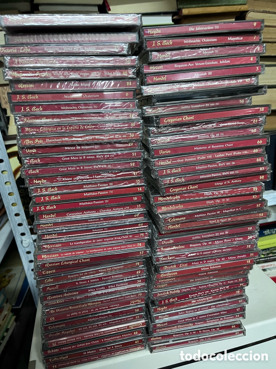 CDs de M&uacute;sica: Gran lote de cds m&uacute;sica cl&aacute;sica casi todos precintados Bach, Handel, Haydn, Mozart