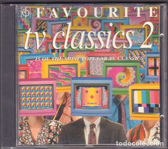 CDs de M&uacute;sica: FAVOURITE TV CLASSICS 2 - 15 OF THE MOST POPULAR TV CLASSICS / CD ALBUM 1993 RF-14484