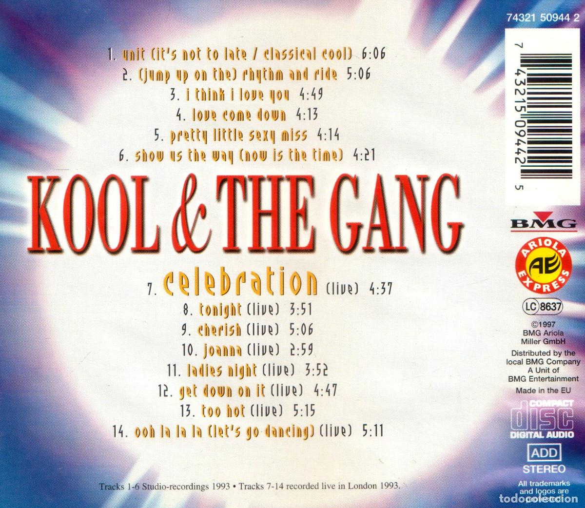 CDs de m&uacute;sica: KOOL & THE GANG. CELEBRATION. CD. - Foto 2