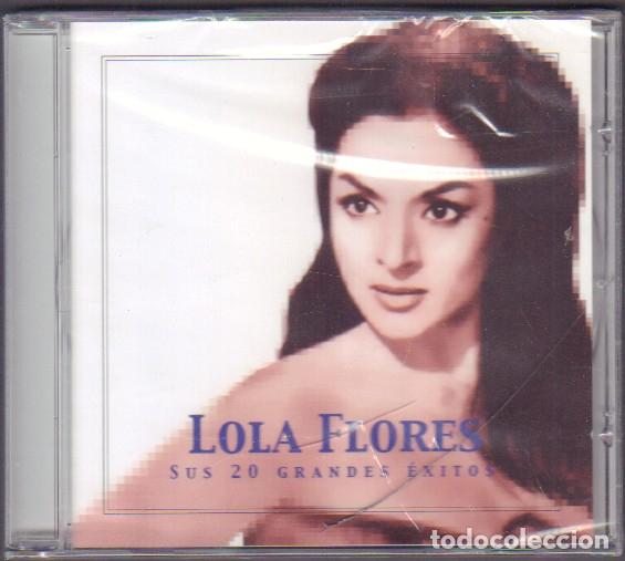 CDs de M&uacute;sica: LOLA FLORES - SUS 20 GRANDES EXITOS / CD ALBUM DEL 2013 / PRECINTADO. PERFECTO ESTADO RF-14486