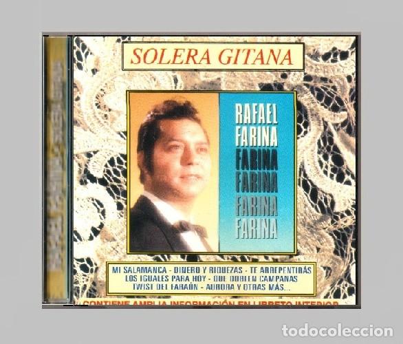 CDs de M&uacute;sica: �G152 - RAFAEL FARINA. SOLERA GITANA. CD.