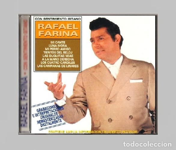 CDs de M&uacute;sica: �G15 - RAFAEL FARINA. CON SENTIDO GITANO. GRABACIONES INTERPRETACIONES ORIGINALES REMASTERIZADAS. CD