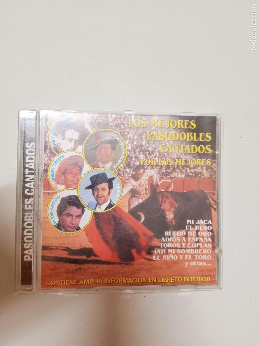 CDs de M&uacute;sica: lote de 2 Los mejores pasodobles cantados