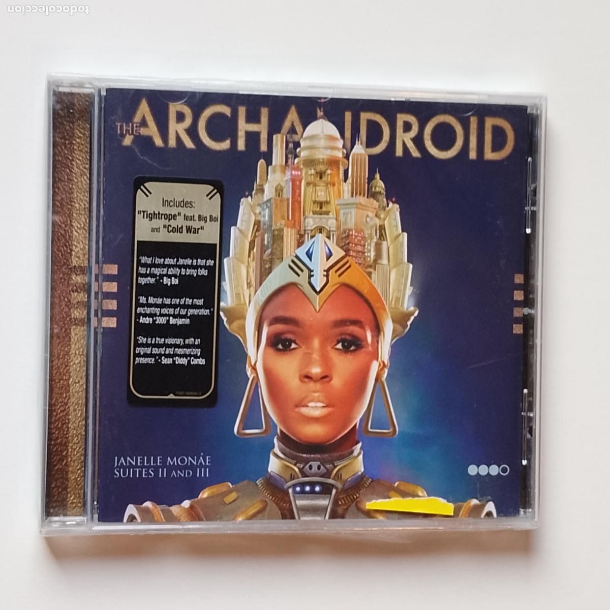 CDs de M&uacute;sica: Janelle Mon&aacute;e-The ArchAndroid (CD 2010) Of Montreal, Tom Tom Club, Erykah Badu, Missy Elliott...