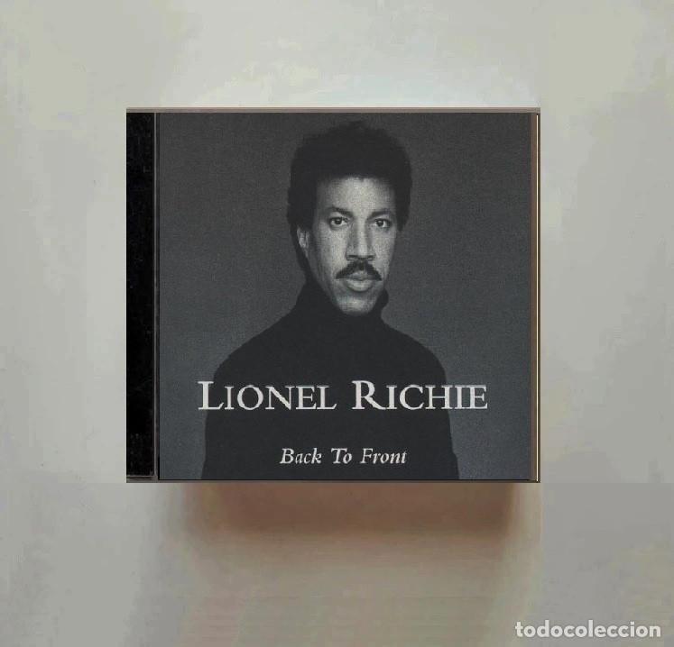 CDs de m&uacute;sica: LIONEL RICHIE. BACK TO FRONT. CD. - Foto 1