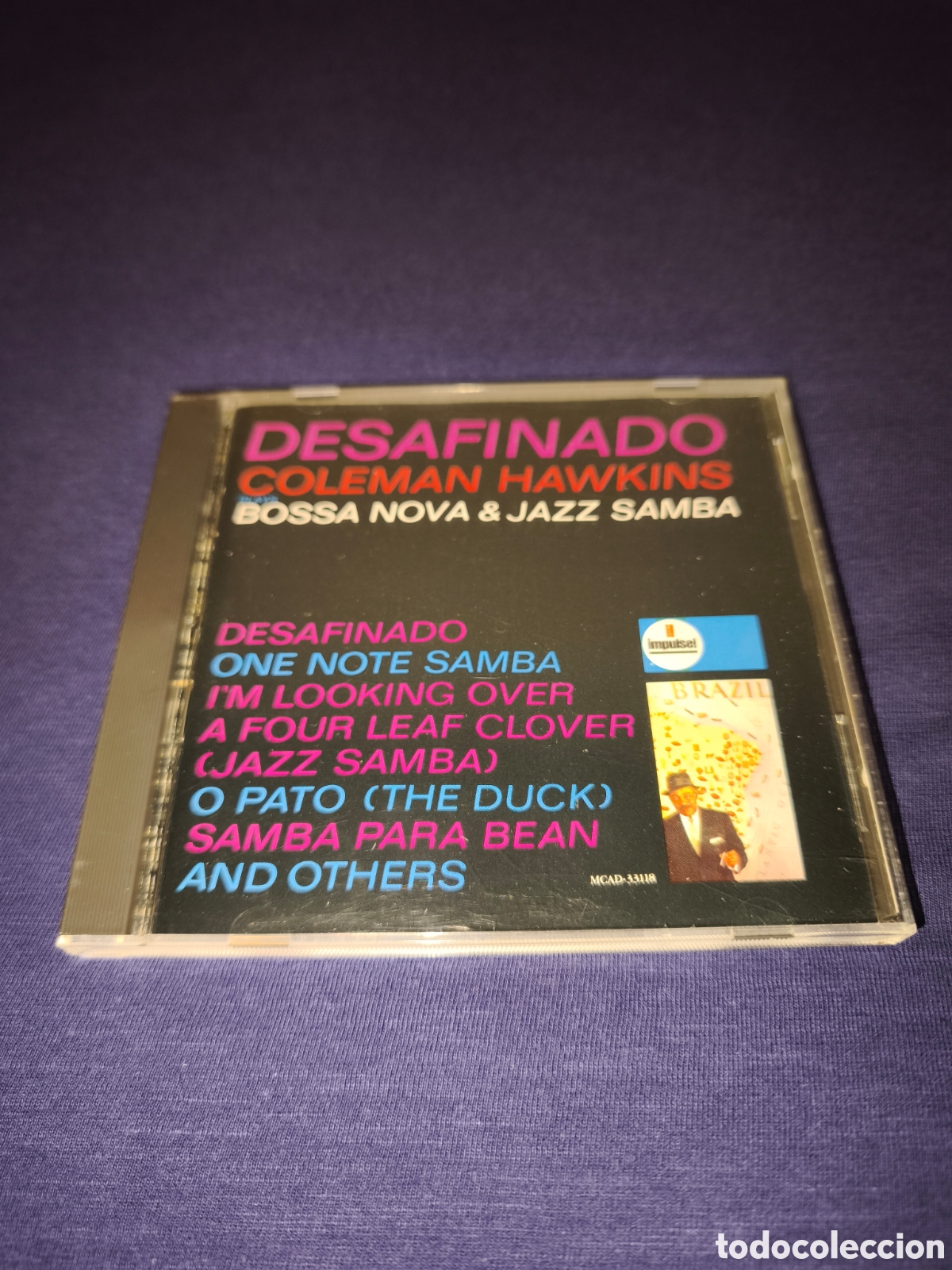 CDs de M&uacute;sica: Coleman Hawkins Desafinado