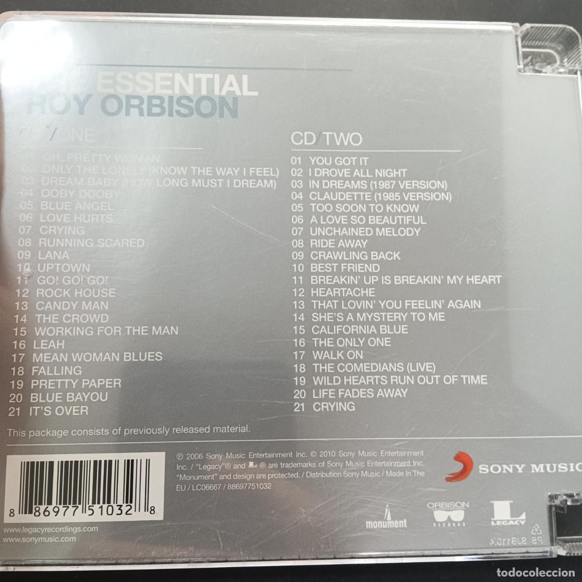 CDs de m&uacute;sica: ROY ORBISON, The Essential. 2CD - Foto 2