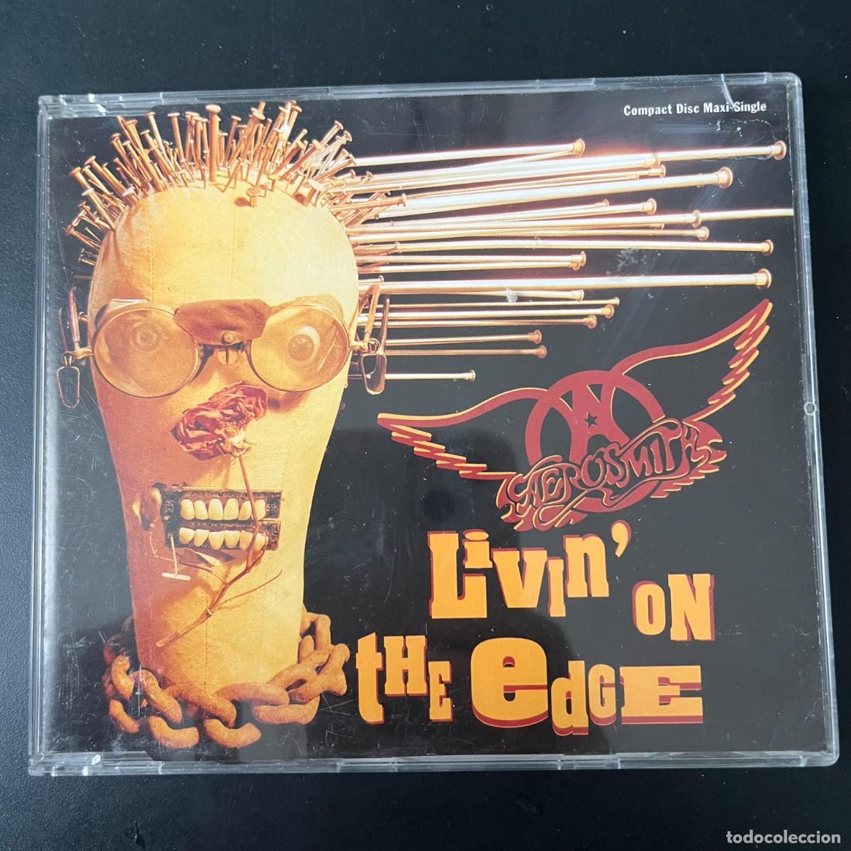 CDs de M&uacute;sica: AEROSMITH LIVIN' ON THE EDGE CD MAXI-SINGLE 1993