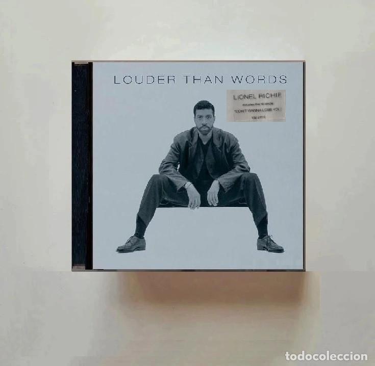 CDs de M&uacute;sica: LIONEL RICHIE. LOUDER THAN WORDS. CD.