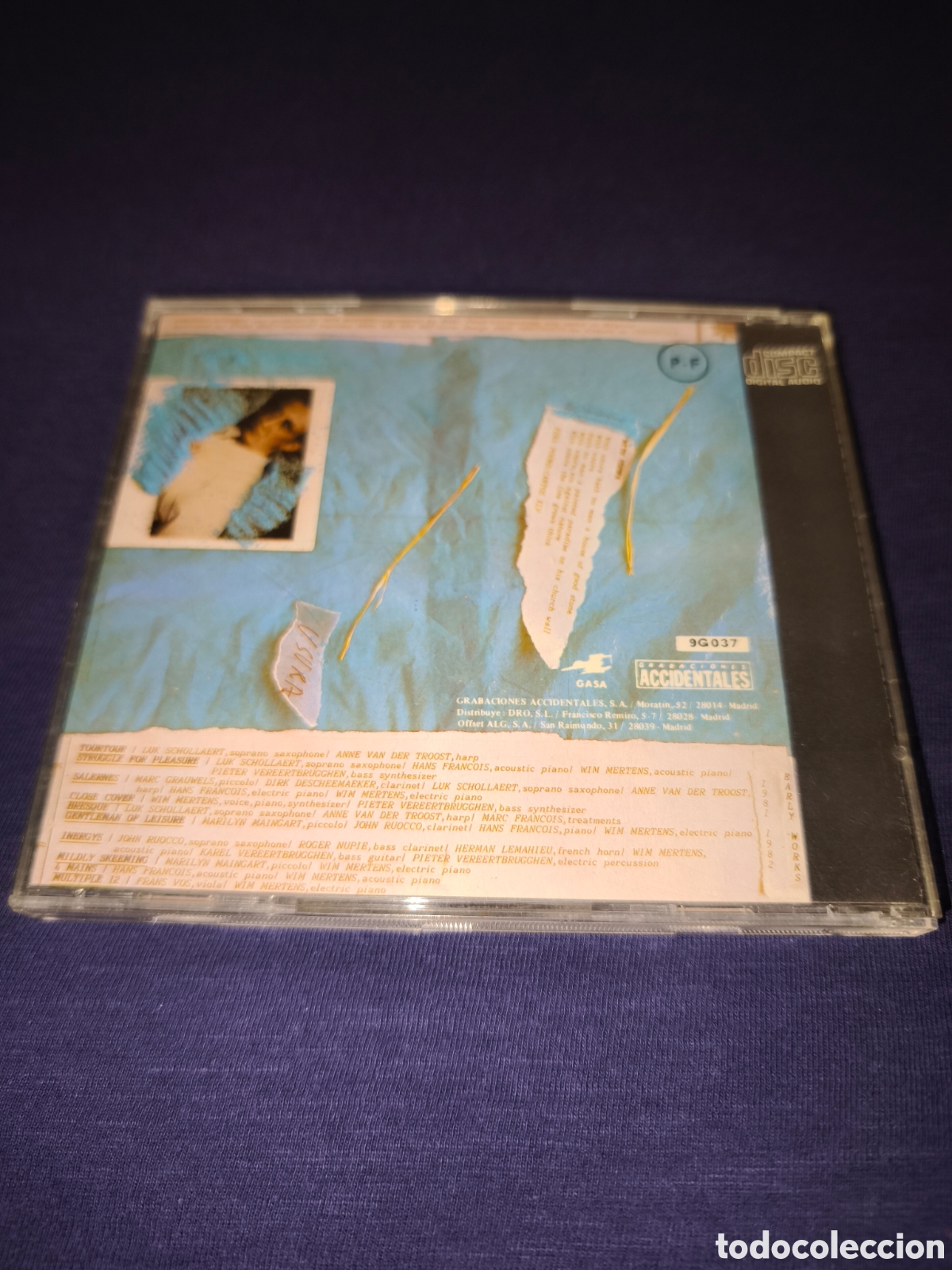 CDs de m&uacute;sica: Wim Mertens Soft Verdict - Foto 2