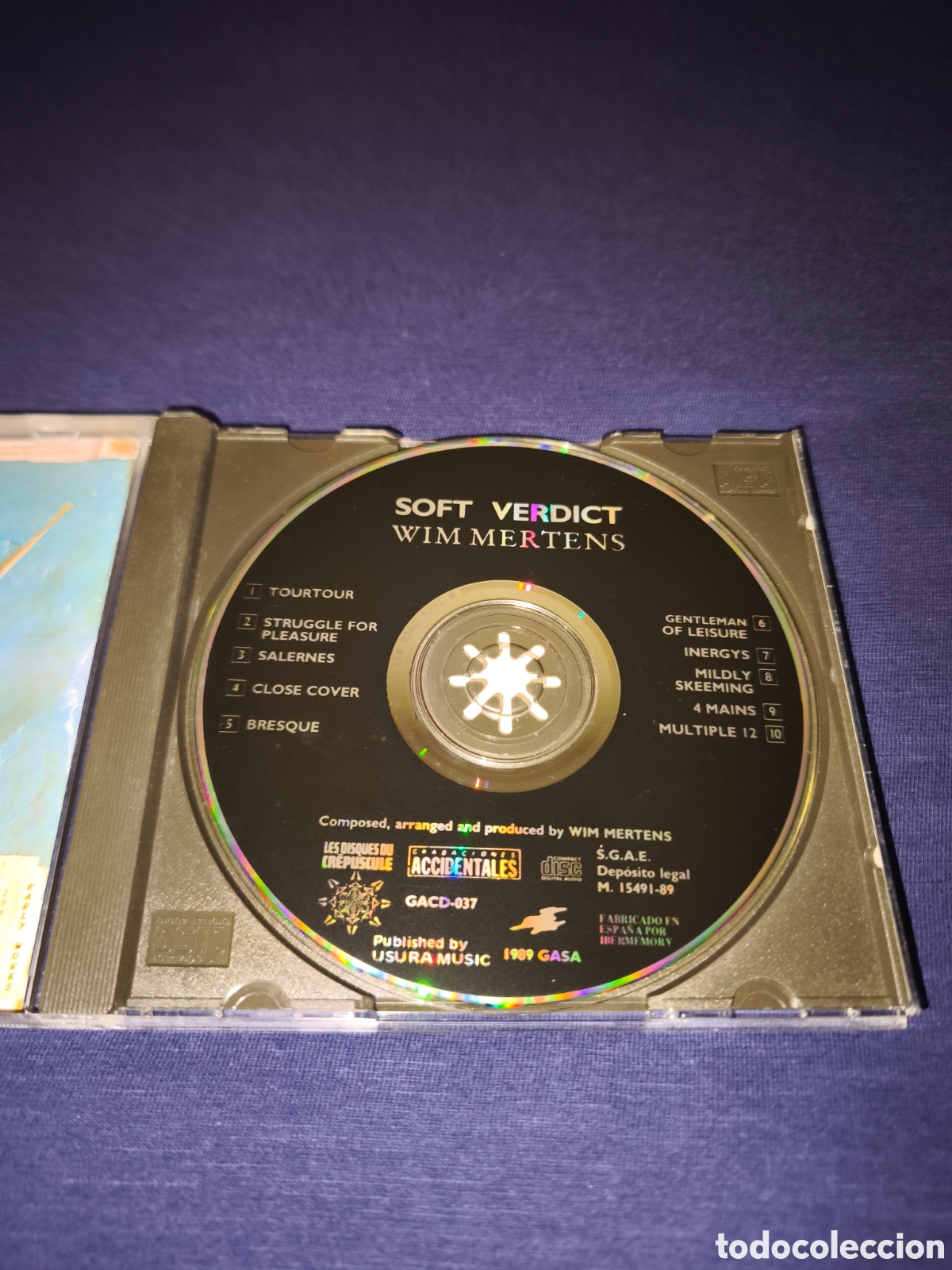CDs de m&uacute;sica: Wim Mertens Soft Verdict - Foto 3