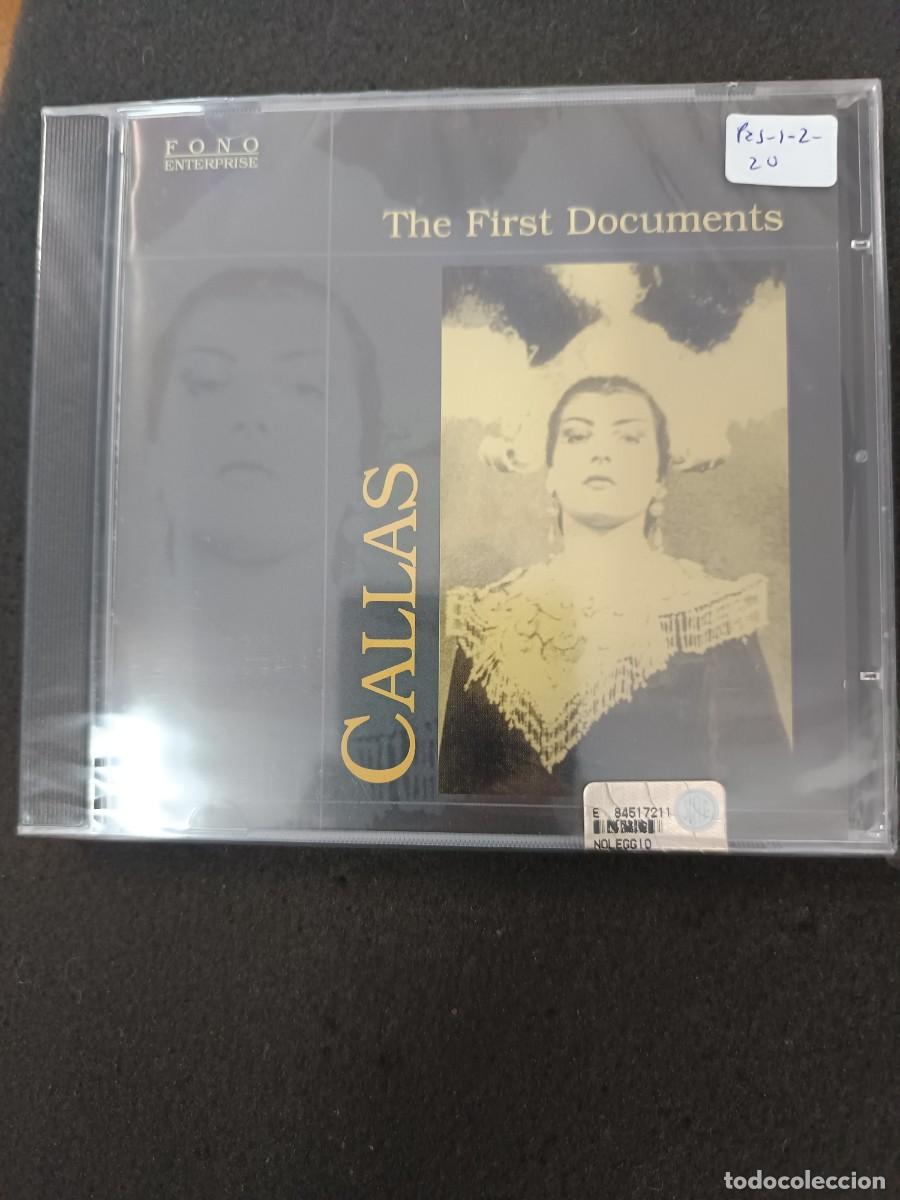 CDs de m&uacute;sica: CALLAS. THE FIRST DOCUMENTS. - Foto 1