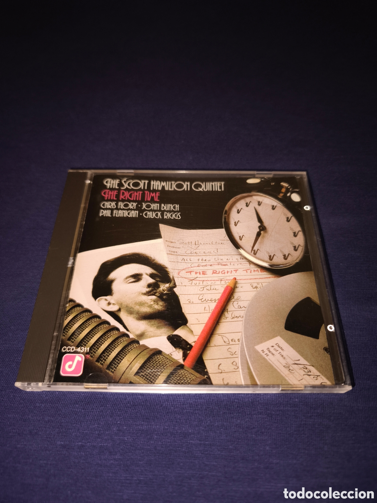 CDs de M&uacute;sica: The Scott Hamilton Quintet The Right Time