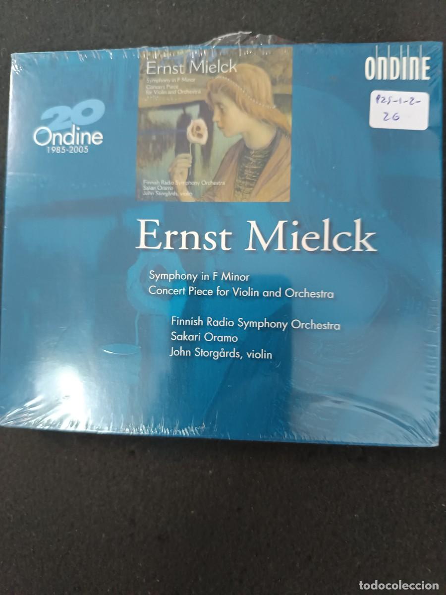 CDs de M&uacute;sica: ERNST MIELCK. SINFON&Iacute;A EN F MENOR. PIEZA DE CONCIERTO PARA VIOLIN Y ORQUESTA