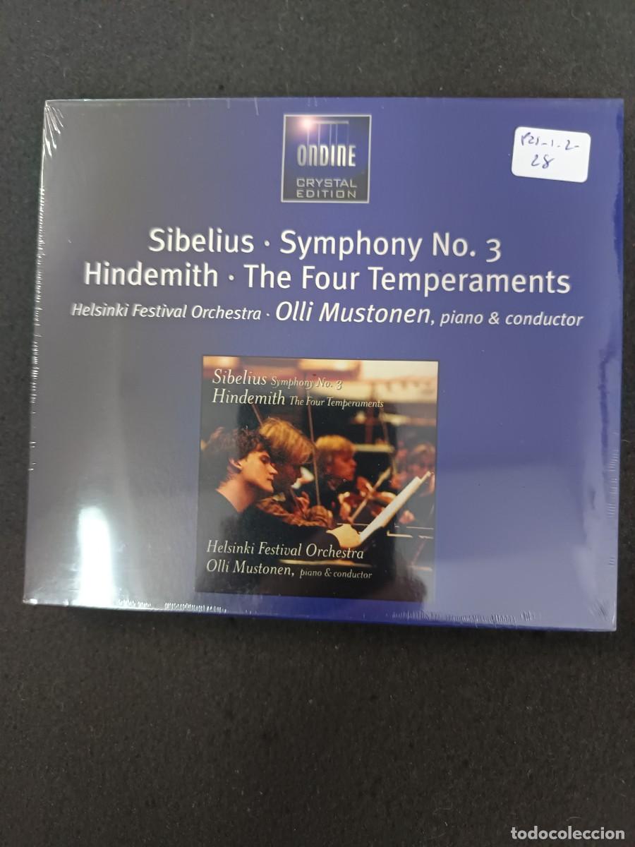 CDs de M&uacute;sica: SIBELIUS: SINFON&Iacute;A N. 3 / HINDEMITH: THE FOUR TEMPERAMENTS. DIRECTOR Y PIANO: OLLI MUSTONEN