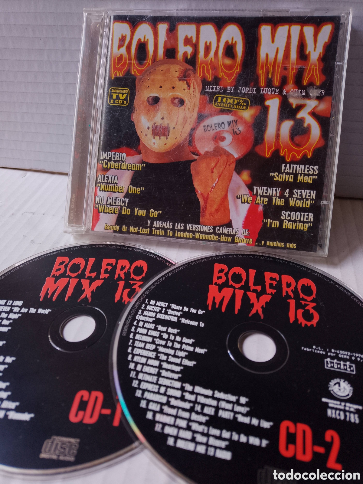 CDs de M&uacute;sica: BOLERO MIX 13 - CD 1996