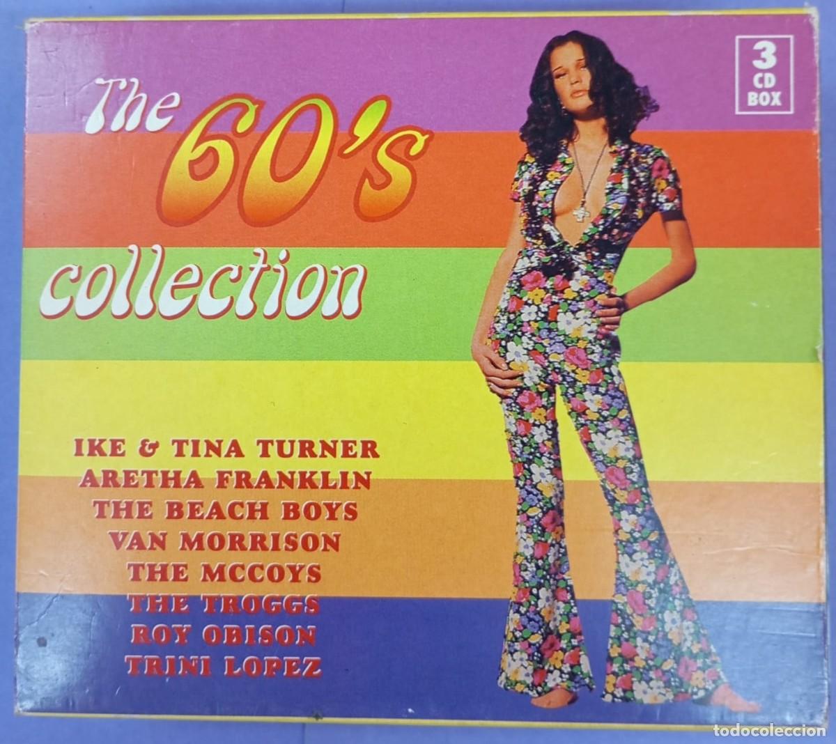 CDs de M&uacute;sica: THE 60&acute;S COLLECTION. 3 CD. IKE AND TINA TURNER ARETHA FRANKLIN THE BEACH BOYS...