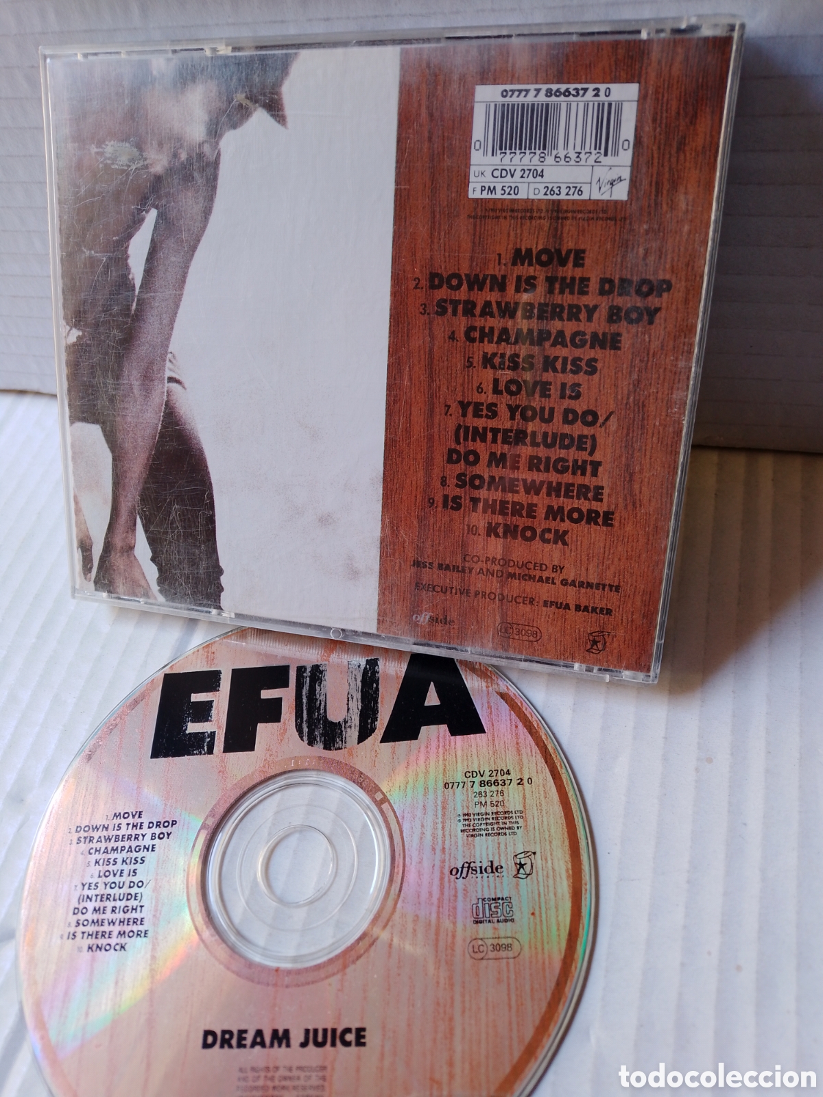 CDs de m&uacute;sica: DREAM JUICE - EFUA - CD - Foto 3