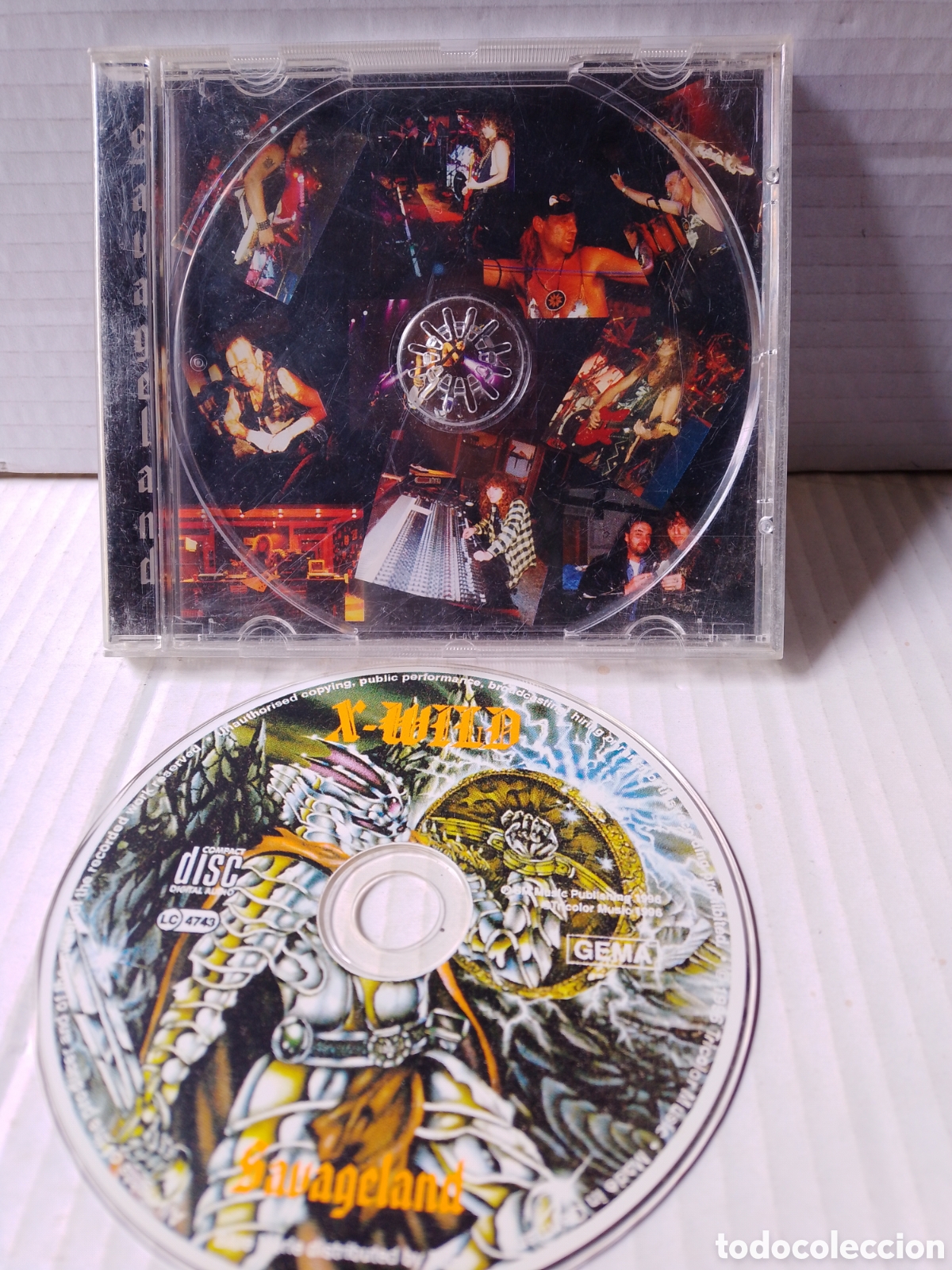 CDs de m&uacute;sica: SAVAGELAND - X-WILD - CD - Foto 3