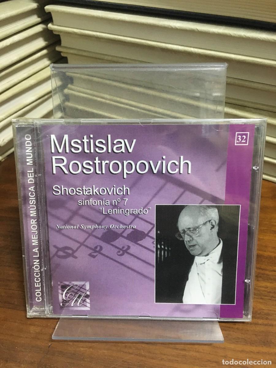 CDs de M&uacute;sica: Shostakovich: Sinfon&iacute;a n&ordm; 7 &rdquo;Leningrado&rdquo; Mstislav Rostropovich, National Symphony Orchestra