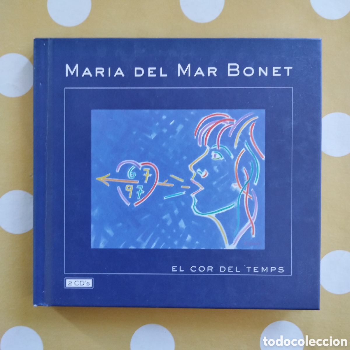 CDs de M&uacute;sica: MARIA DEL MAR BONET EL COR DEL TEMPS 2CD PICAP 1997 BON ESTAT