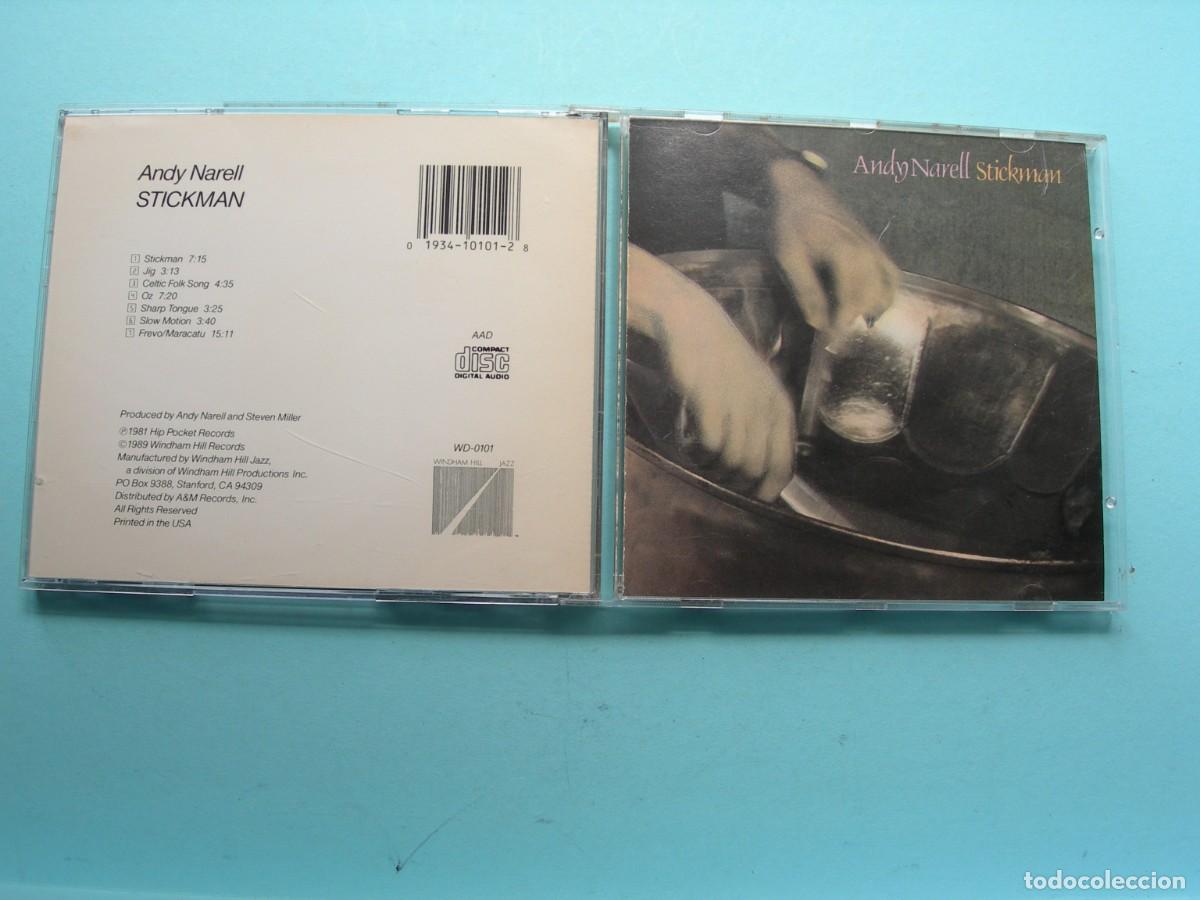 CDs de M&uacute;sica: ANDY NARELL / STICKMAN / 7 TEMAS / JAZZ / COLECCI&Oacute;NPARTICULAR