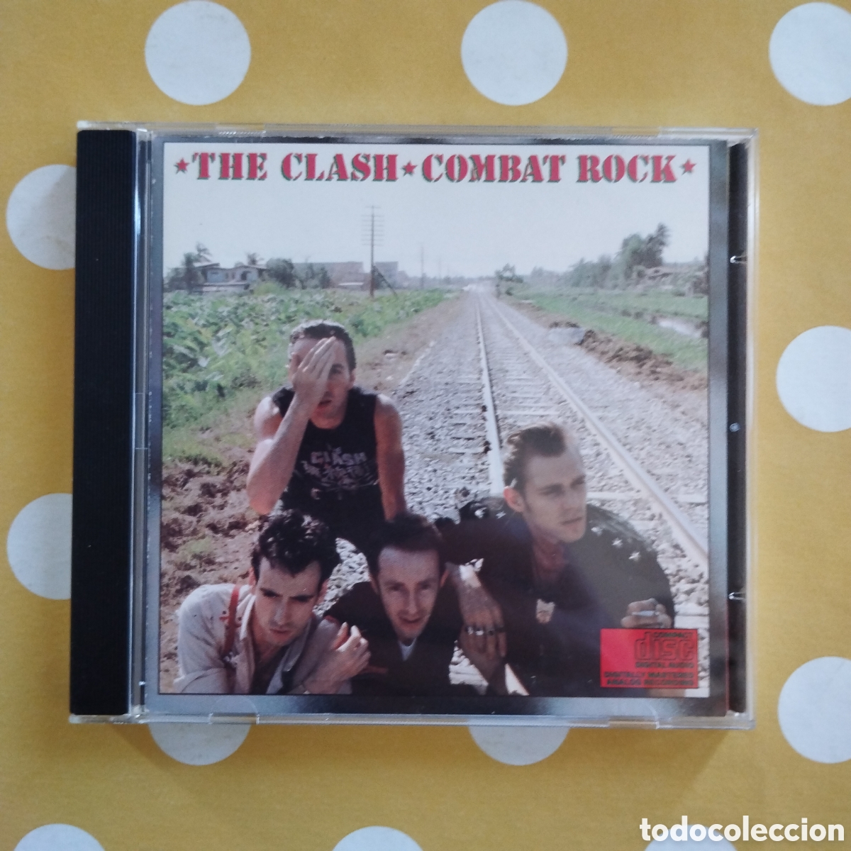 CDs de M&uacute;sica: THE CLASH COMBAT ROCK CD EPIC MADE IN USA BUEN ESTADO