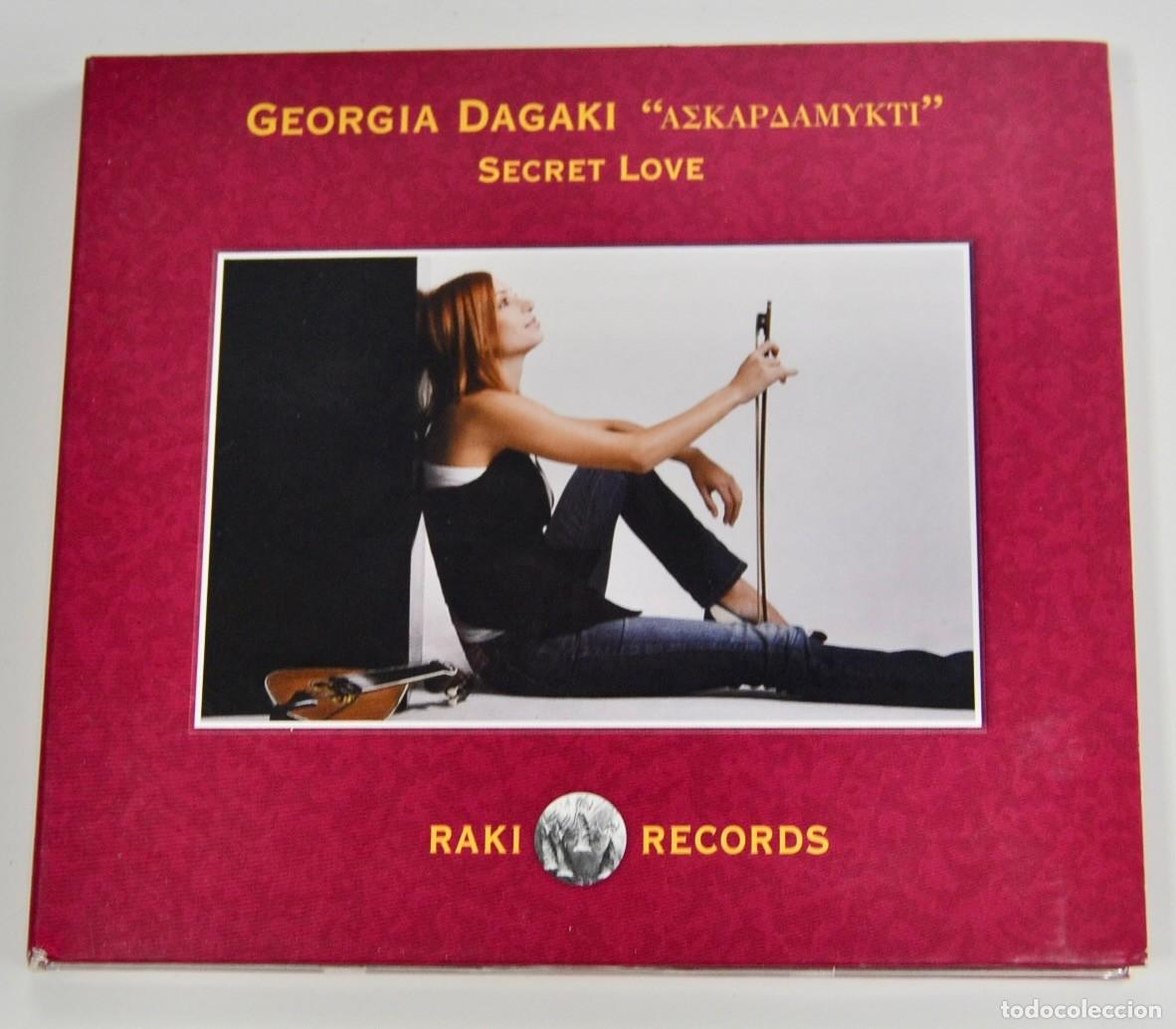 CDs de M&uacute;sica: Georgia Dagaki. &rdquo;Secret Love&rdquo;. 1 cd y libreto. Raki Records. 2009. (Vocalista Griega). Buen estado
