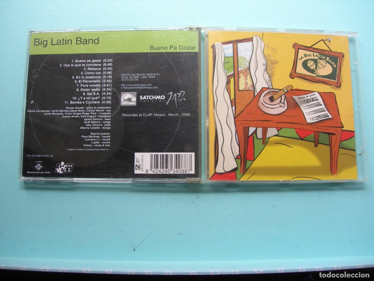 CDs de M&uacute;sica: LA BIG LATIN BAND / BUENO PA GOZAR / 11 TEMAS / JAZZ / COLECCI&Oacute;N PARTICULAR