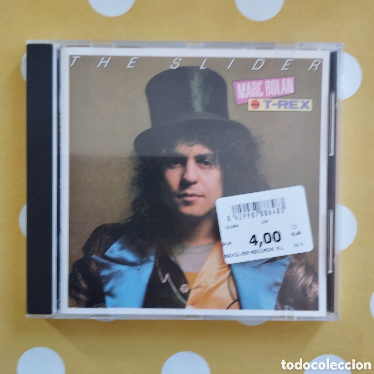 CDs de M&uacute;sica: MARC BOLAN T-REX THE SLIDER CD MARC ON WAX 1988 CASTLE