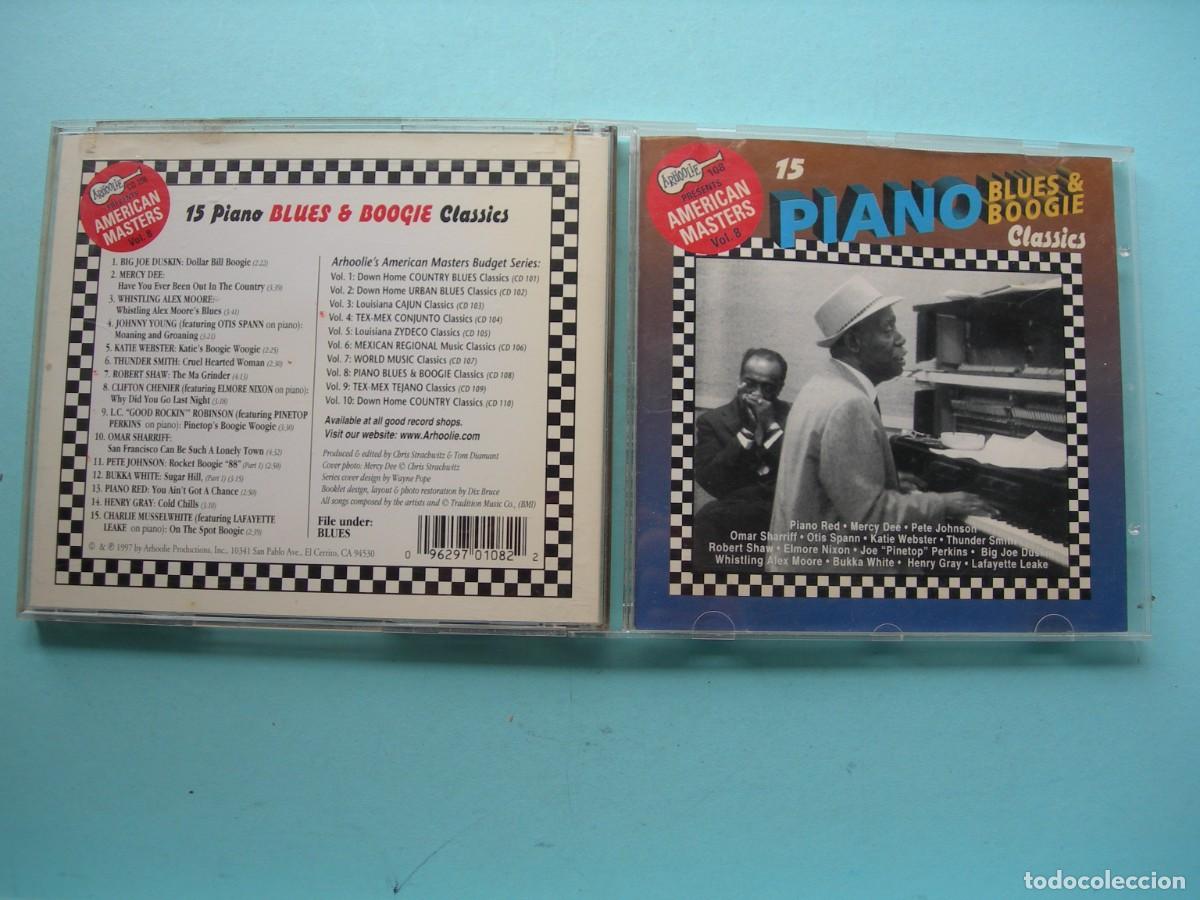 CDs de M&uacute;sica: 15 PIAANO BLUES & BOOGIE CLASSICS / VVAA / CD / JAZZ / 15 TEAMAS / COLECCI&Oacute;N PARTICULAR