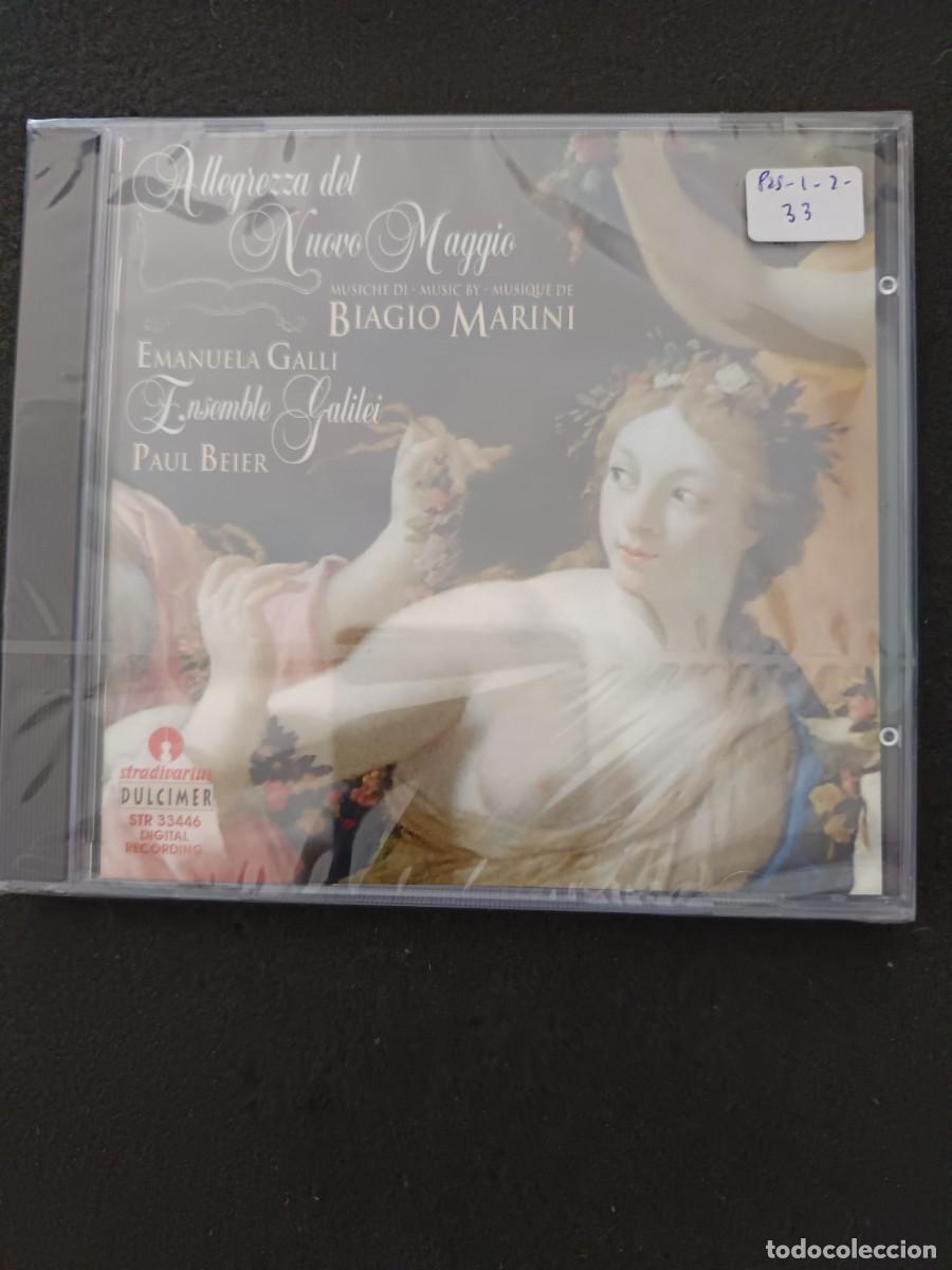 CDs de M&uacute;sica: BIAGIO MARINI: ALLEGREZZA DEL NUOVO MAGGIO. SOPRANO: EMANUELA GALLI: DIR.: PAUL BEIER. ENSEMBLE GALI