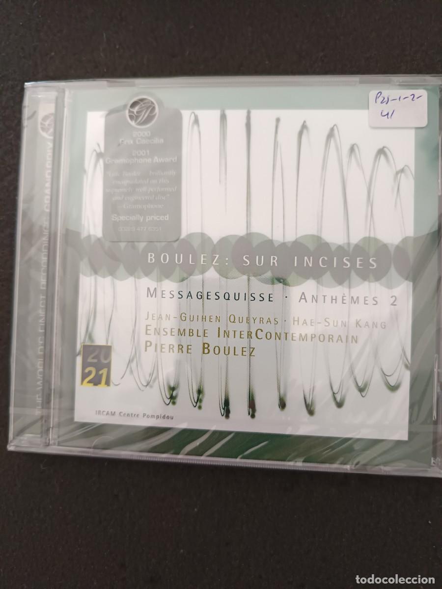 CDs de M&uacute;sica: BOULEZ: SUR INCISES / MESSAGESQUISSE / ANTH&Egrave;MES 2